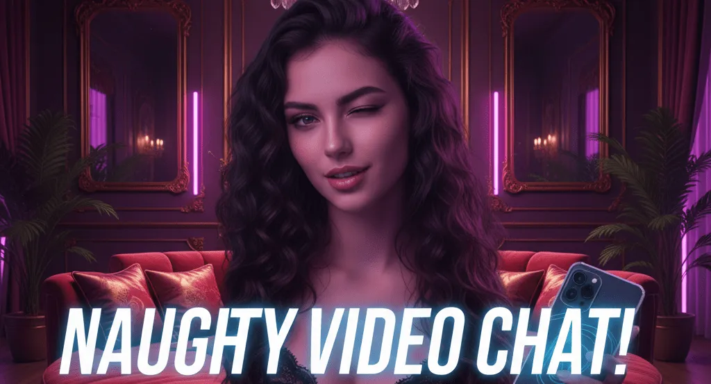 Promotional banner for an exciting video chat platform